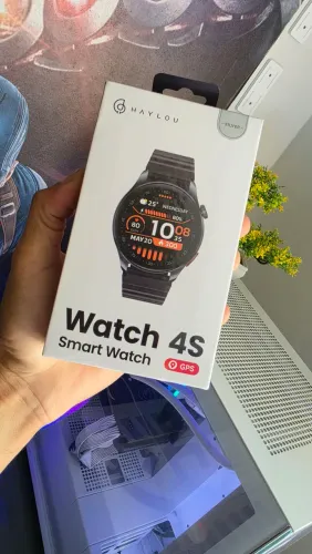 Relógio Smartwatch Haylou Watch 4S GPS - NOVO