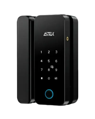 Fechadura Digital Biométrica Sigma Fe20 Aitek Porta De Vidro