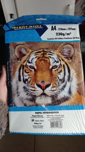 Papel fotográfico folha A4 230g