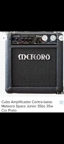 Vendo cubo meteoro novo , pouquíssimo usado sem marcas , space junior 35 w