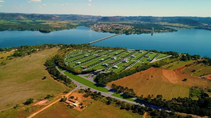 Terreno em condominio com 454m2 à venda - Rifaina