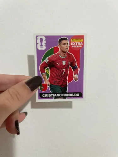 Figurinha Rara (extra) Cristiano Ronaldo