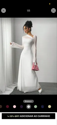 Vestido de noiva civil