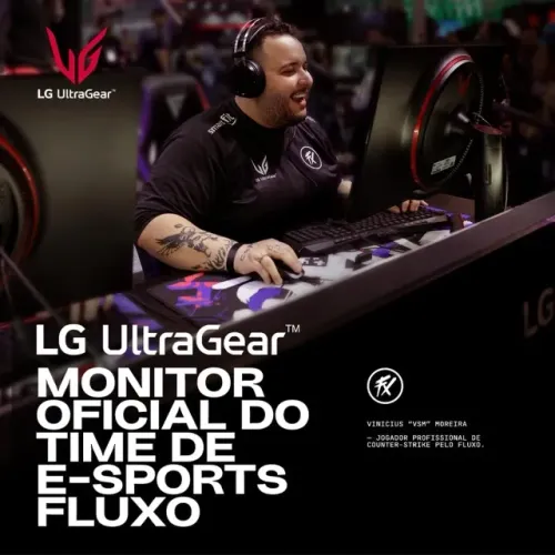 Monitor Gamer 31,5 LG ULTRAGEAR 32" Novo/Lacrado, QHD 165HZ, 1ms(MBR), HDR10, FREE SYN