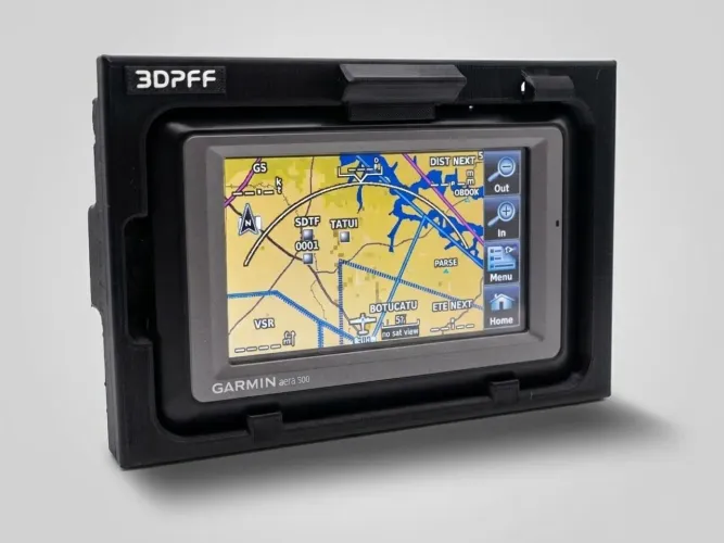 Suporte Painel GPS Aeronáutico Garmin Aera 500, 510, 550 e 560