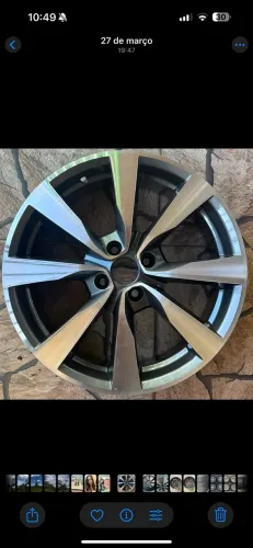 Roda diamantada 17 do gol g6 Voyage confortline