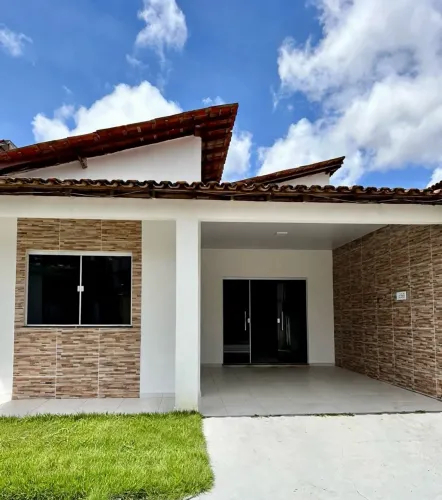Casa Nova em Condomínio - 2/4 com Suíte - Repasse R$ 130 mil