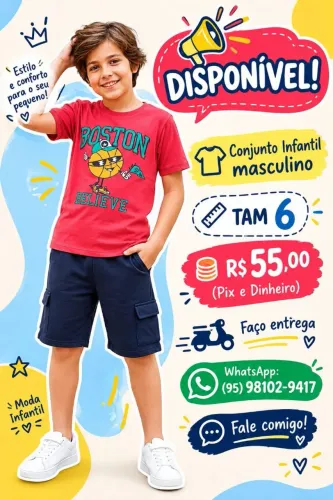 Conjuntos Infantil Masculino