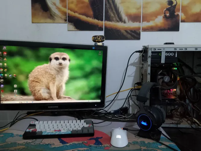 Pc Gamer Ryzen rx580 + monitor e periféricos