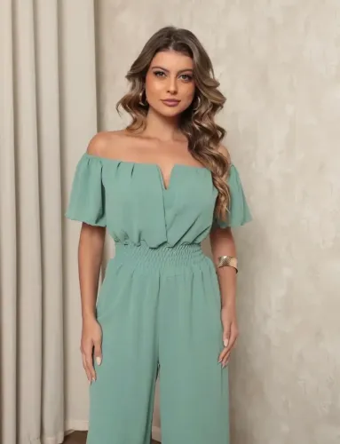 Macacão Pantalona Feminino