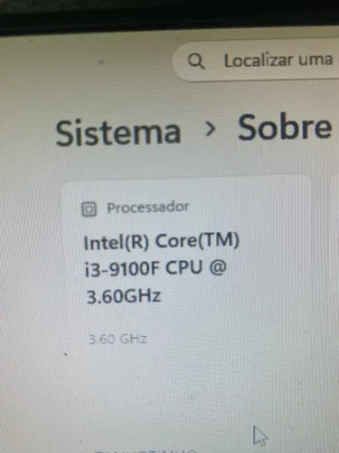 Processador Intel Core i3-9100F 9ª Geração 3.6GHz - Funcionando Perfeitamente