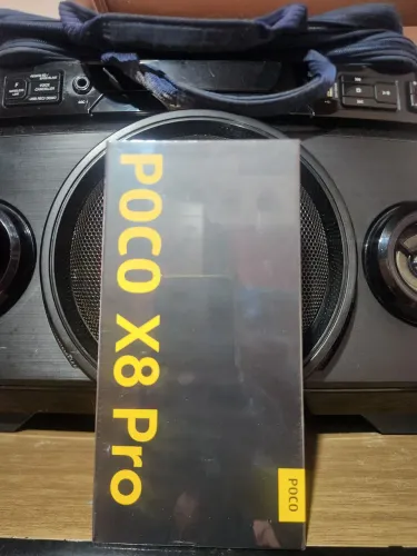 XIAOMI Poco Fone X8 Pro 512 Black Novo lacrado