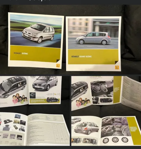 Catálogos Renault Scenic originais