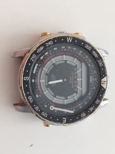 RELÓGIO CITIZEN SURF DIVER 8948 PEÇAS NÃO FUNCIONA SUCATA SÓ VENDA NÃO TROCO POR NADA
