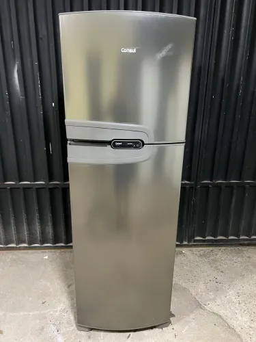 Geladeira Consul 380 litros frost free de inox
