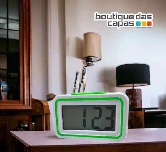 RELÓGIO DE MESA C DESPERTADOR OIH-6250 - fala a hora