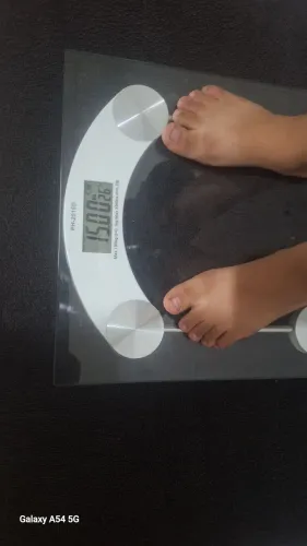 ? BALANÇA DIGITAL DE VIDRO TEMPERADO - ATÉ 200KG ?