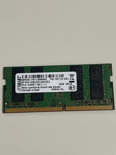 Memória Notebook Ddr4 8gb 2400mhz 1.2v Pc4-2400t 1rx8 Smart