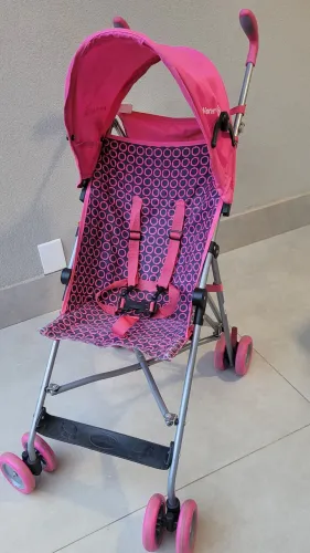 Carrinho de bebê Wonder Buggy rosa