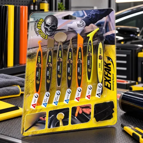 Kit 7 Espátulas Profissionais Exfak 77-1311 Envelopamento