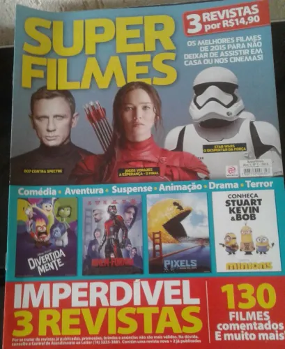 Revista Super Filmes Super Heróis