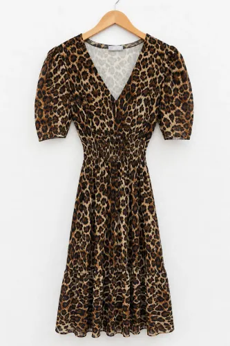 Vestido Animal Print