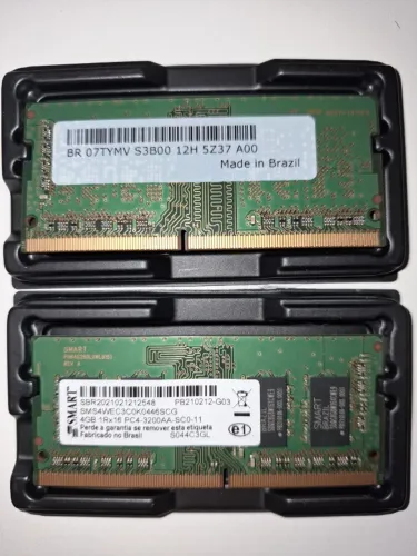 Kit Memória RAM Notebook SMART 8GB 2x4GB DDR4 3200MHz