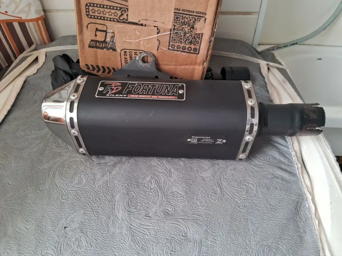 Ponteira descarga de moto 