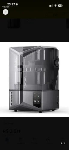 Elegoo Saturn 4 ultra 12k impressora de resina