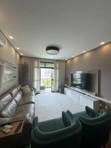Apartamento mobiliado à venda no Edifício Piratininga em Americana/SP