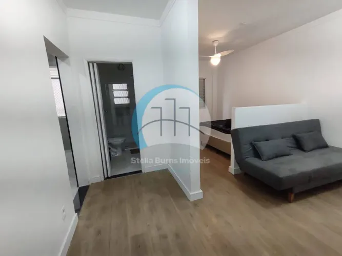 Sala living no centro de são vicente