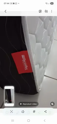 Colchão Queen semi-novo