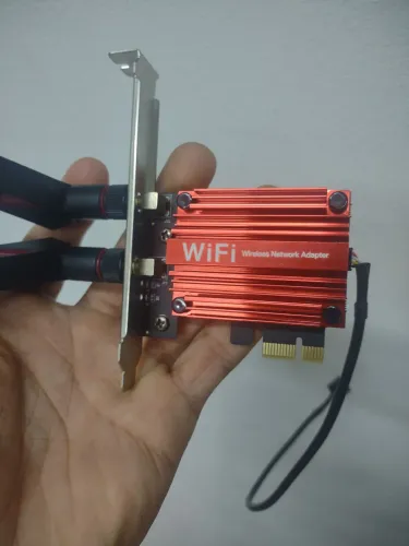 Placa de rede com wi-fi e bluetooth