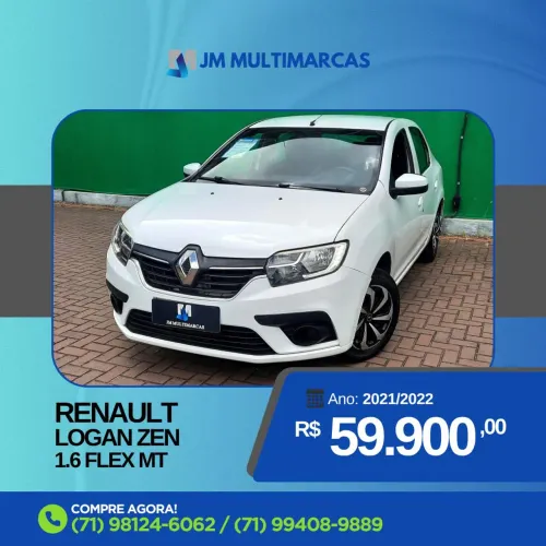 Renault Logan Zen Flex 1.6 16V 4P Mec. 2022