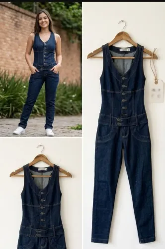 Macacão jeans