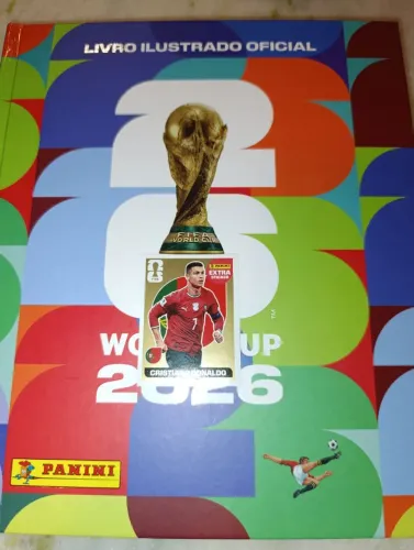 Panini extra sticker Cristiano Ronaudo Ouro