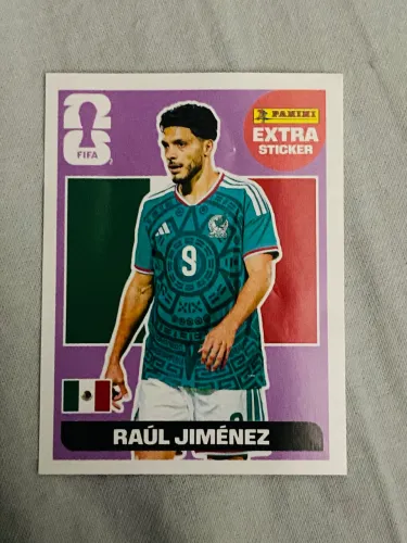 RAUL JIMENEZ - LEGEND - figurinha álbum copa 2026