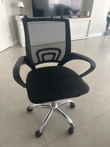 Cadeira escritório preta