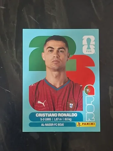 FIGURINHA - Cristiano Ronaldo | ÁLBUM DA COPA DO MUNDO 2026
