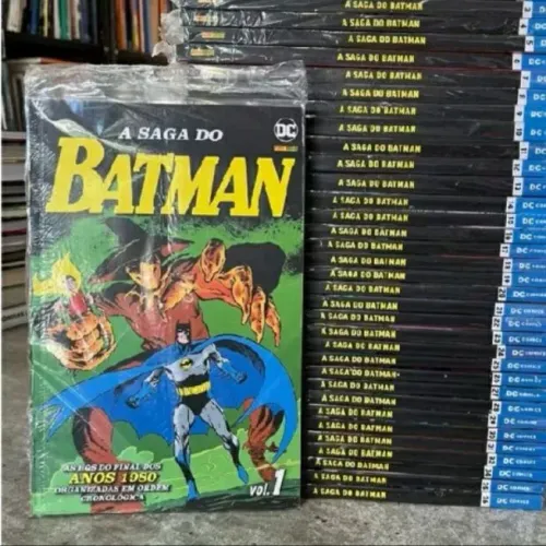 A Saga do Batman 01 Novo/Lacrado