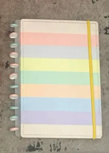 Capa e contracapa + disco caderno inteligente original