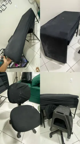 MACA COM ESCADA E CADEIRA MOCHO
