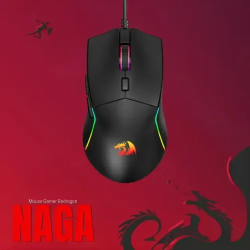Mouse Gamer Redragon Naga Excelente RJ Entrego.