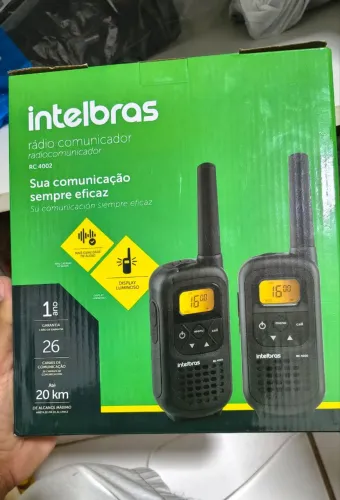 Rádio comunicador intelbras