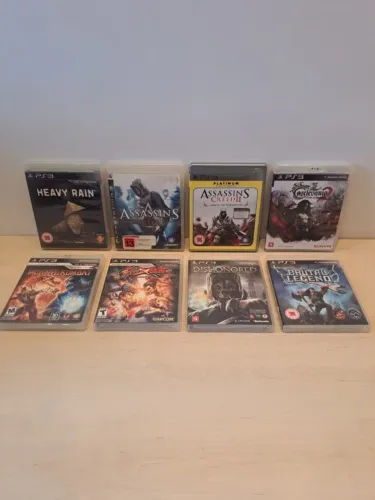Lote Jogos PS3 - Mortal Kombat, Street Fighter x Tekken, Castlevania e +