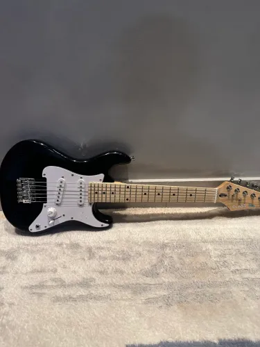 Guitarra Infantil Profissional Clk10 Bk Preta By Strinberg
