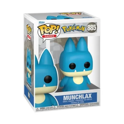 Compatível Original Funko Pop Munchlax # 885 Pop! Games Pokemon