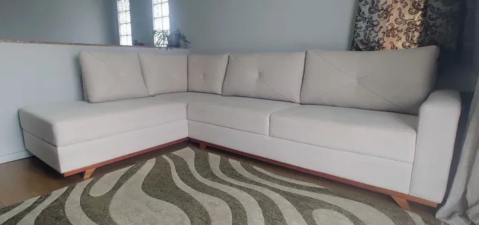 Vendo estofado 2,85 x 2,00 com chaise lado esquerdo