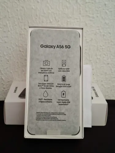 A56 5G 128GB NOVO NA CAIXA! NOS PLÁSTICOS!