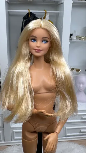 Cabeça Barbie Barbiestyle NOVA